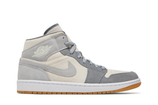 Air Jordan 1 Mid SE 'Coconut Milk Particle Grey' Everlasting Sneaker