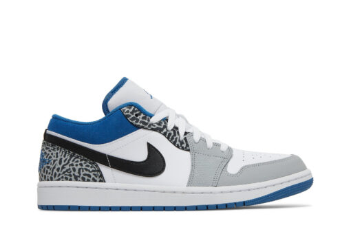 Air Jordan 1 Low SE 'True Blue' Signature Footwear