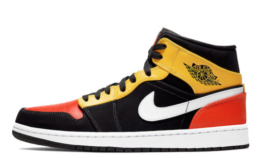 Air Jordan 1 Mid SE "Amarillo Orange" Unfading Sneaker