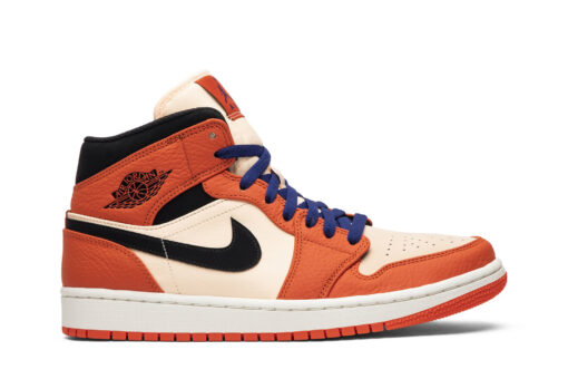 Air Jordan 1 Retro Mid SE 'Team Orange' Classic Kicks