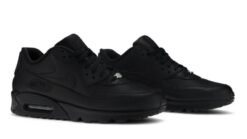 Air Max 90 Leather 'Black' Iconic Sneaker
