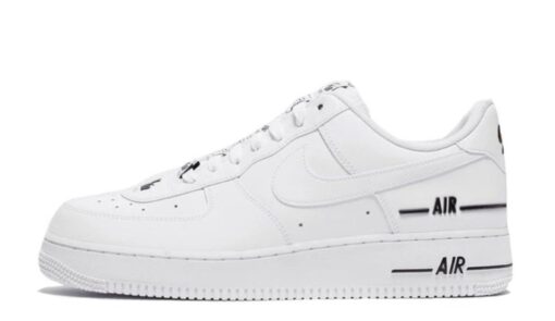 Air Force 1 Low Tape Double Air White Iconic Sneaker