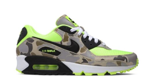 Air Max 90 'Green Camo' Classic Kicks