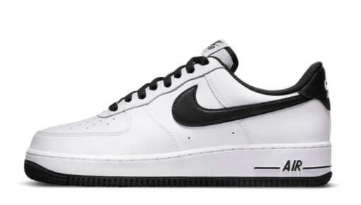 Air Force 1 07 White White Black Iconic Sneaker