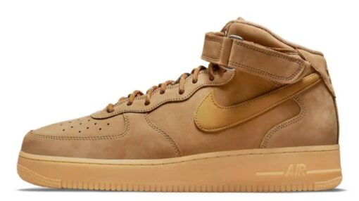 Air Force 1 Mid Wheat Classic Kicks