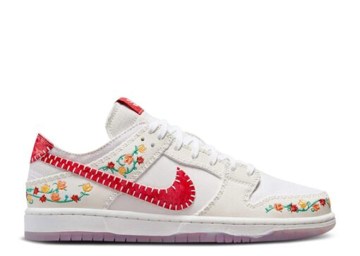 Nike Dunk Low Decon SB 'N7 - Sail University Red' Unfading Sneaker