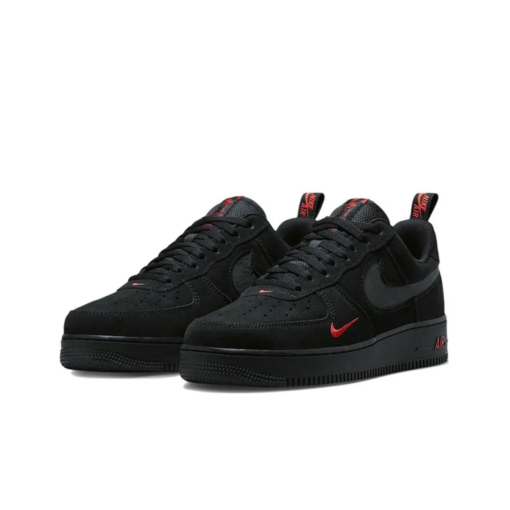 Air Force 1 '07 Lv8 'reflective Swoosh - Black Crimson' Signature Footwear