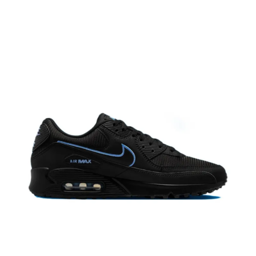 Air Max 90 Black University Blue Iconic Sneaker