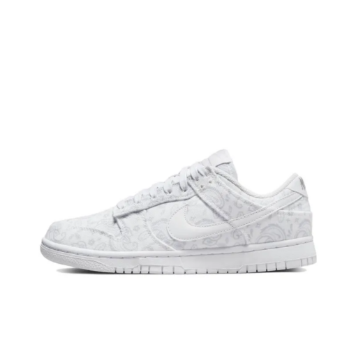 Dunk Low White Paisley Iconic Sneaker