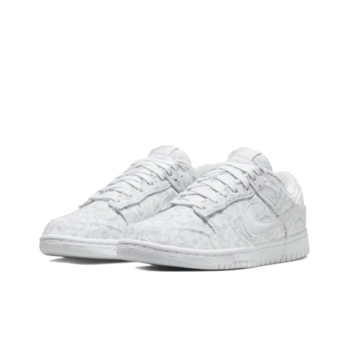 Dunk Low White Paisley Iconic Sneaker