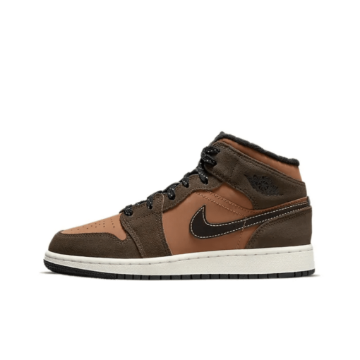 Air Jordan 1 Mid SE Dark Chocolate Iconic Sneaker