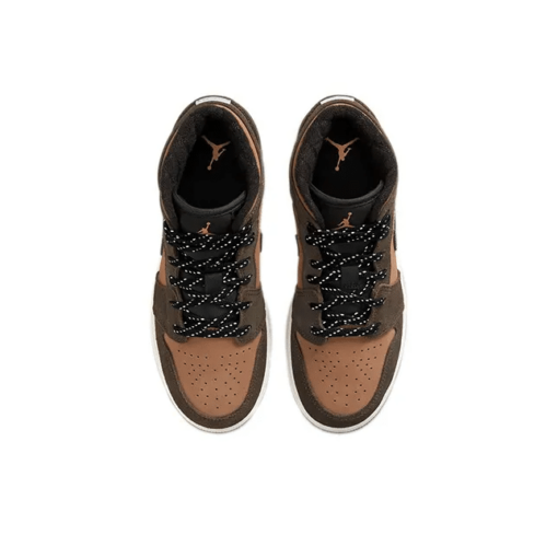 Air Jordan 1 Mid SE Dark Chocolate Iconic Sneaker