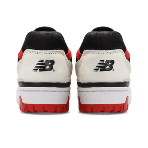 New Balance 550 Sea Salt True Red Classic Kicks